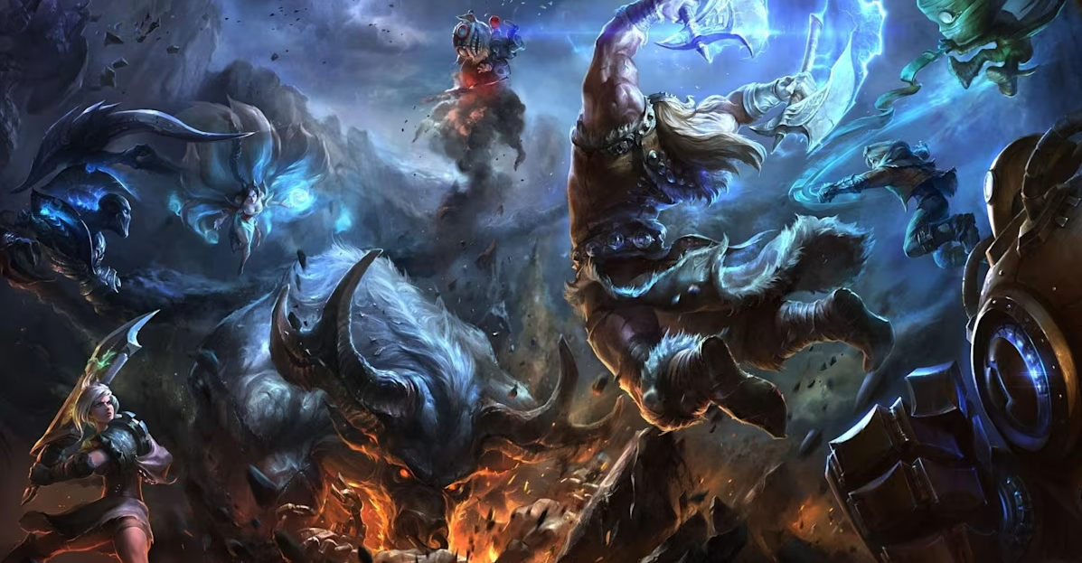 League of Legends MOBA
