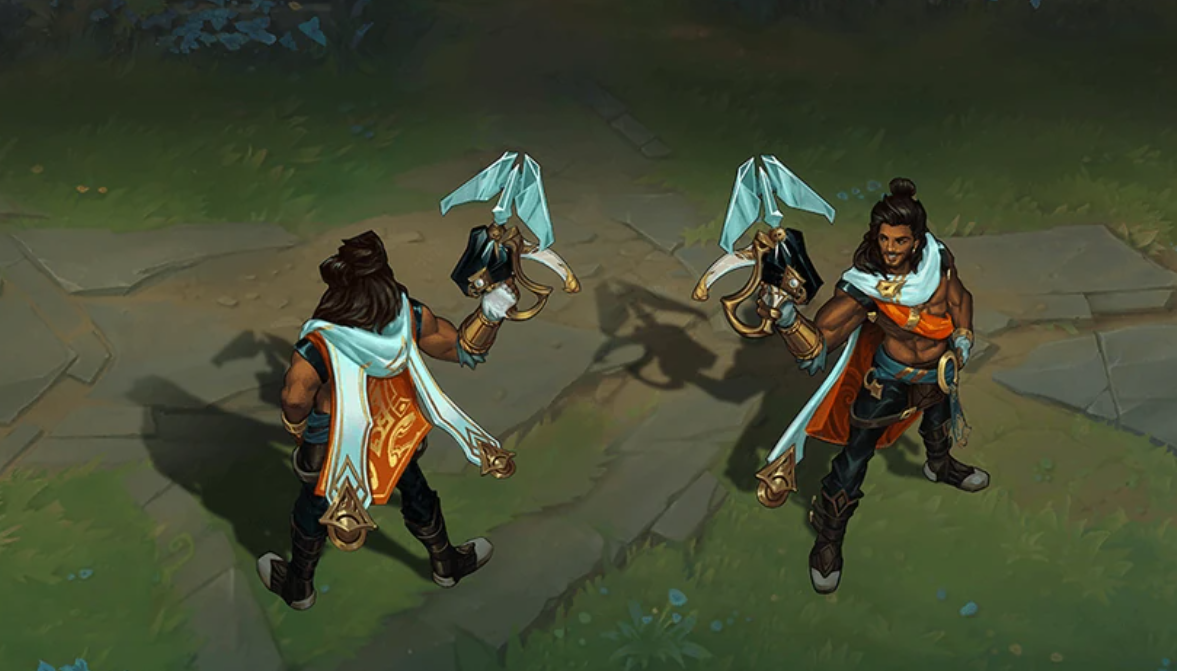 Akshan in League of Legends in game