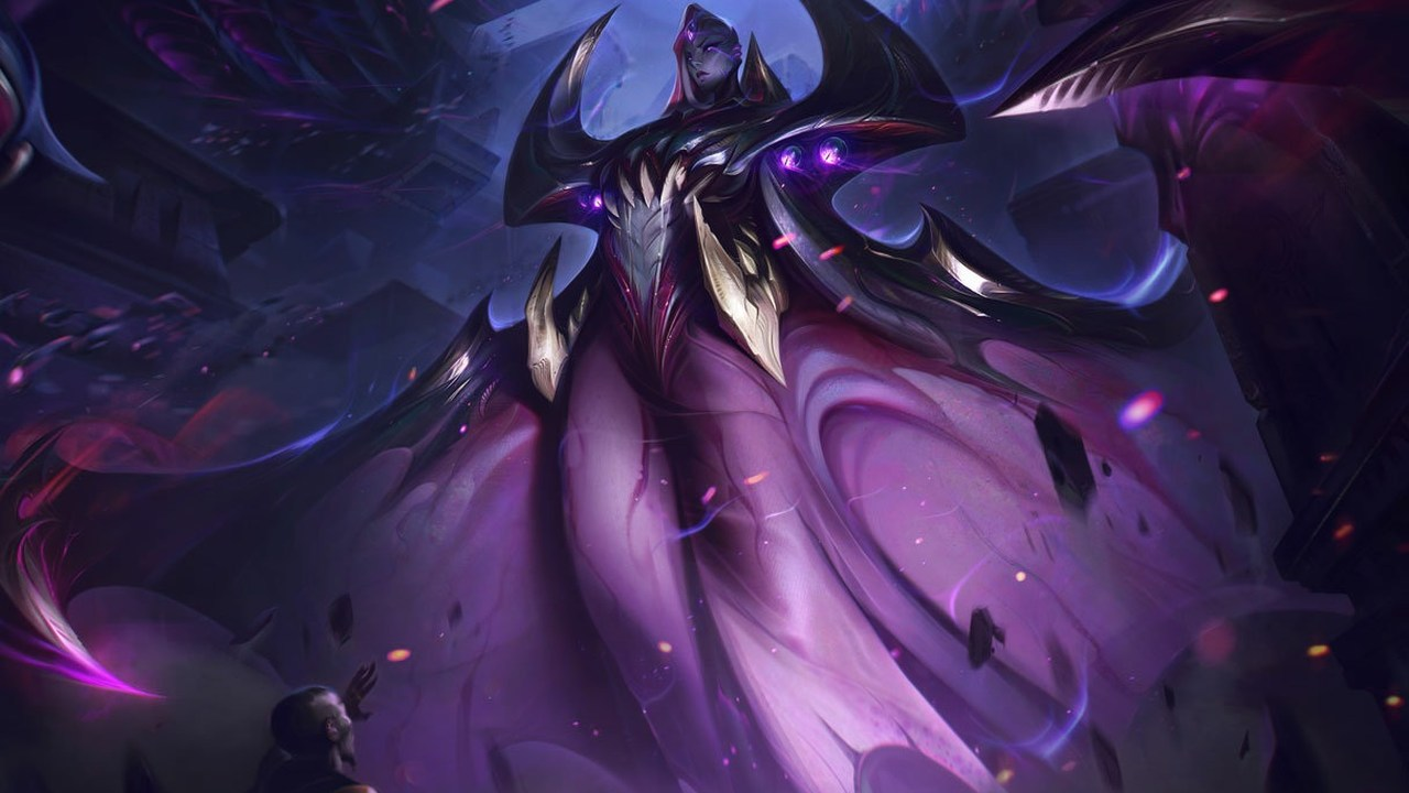 Bel'Veth appears in official League of Legends artwork