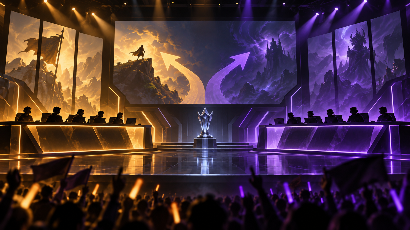 Conceptual opening-game momentum in the KOI versus NAVI LEC series