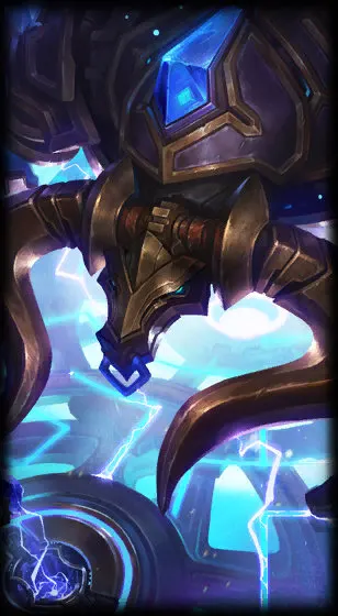 Hextech Alistar — Alistar skin splash art
