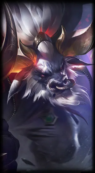 Lunar Beast Alistar — Alistar skin splash art