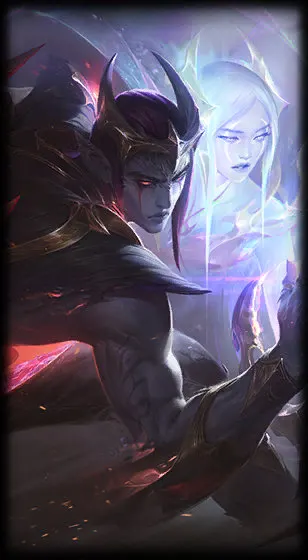 Nightbringer Aphelios — Aphelios skin splash art