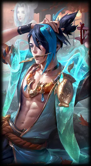 Prestige Spirit Blossom Springs Aphelios — Aphelios skin splash art
