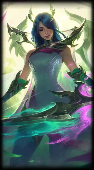 Fae Dragon Ashe — Ashe skin splash art