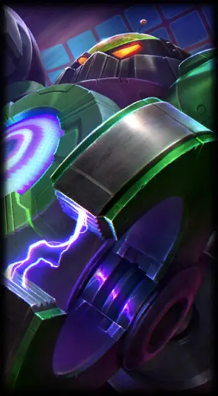 Battle Boss Blitzcrank — Blitzcrank skin splash art