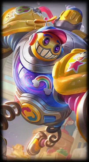 Bubble Bash Blitzcrank — Blitzcrank skin
