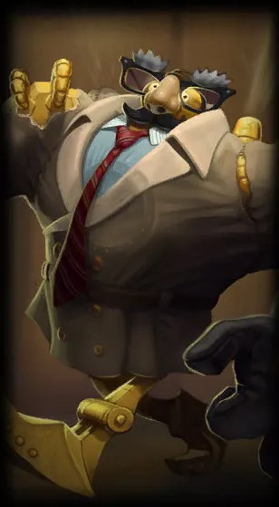 Definitely Not Blitzcrank — Blitzcrank skin splash art