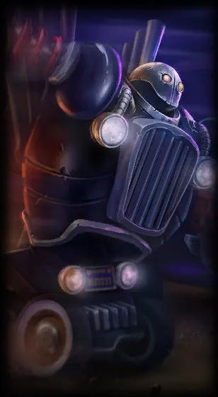 Piltover Customs Blitzcrank — Blitzcrank skin splash art