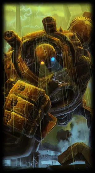 Rusty Blitzcrank — Blitzcrank skin splash art