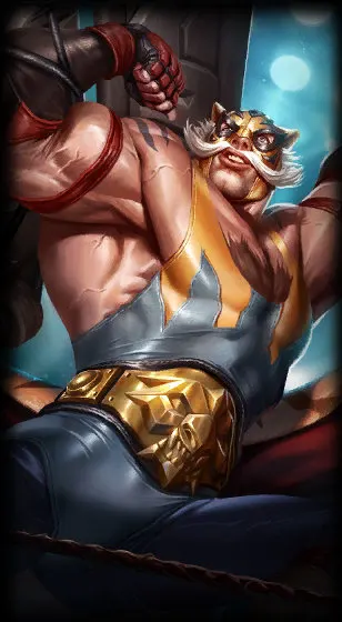 El Tigre Braum — Braum skin splash art
