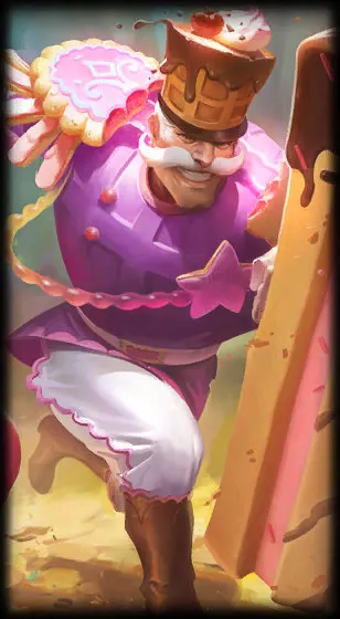 Sugar Rush Braum — Braum skin splash art