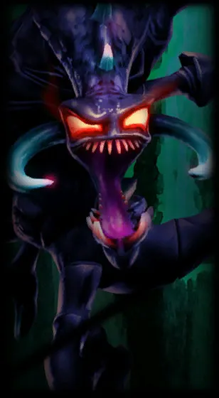 Nightmare Cho’Gath — Cho'Gath skin splash art