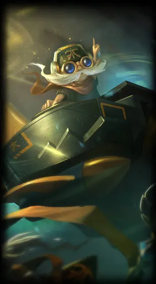 Fnatic Corki — Corki skin splash art