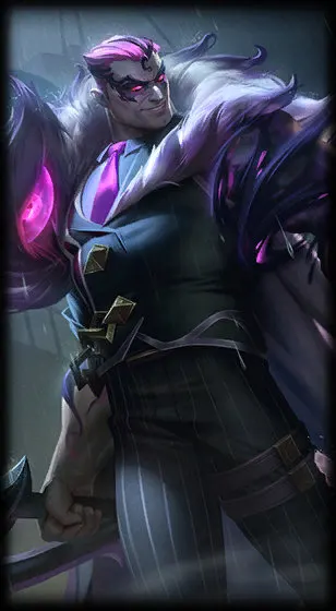 Crime City Nightmare Darius — Darius skin splash art