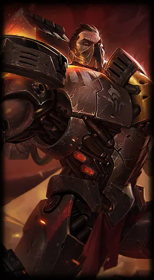 Dreadnova Darius — Darius skin splash art