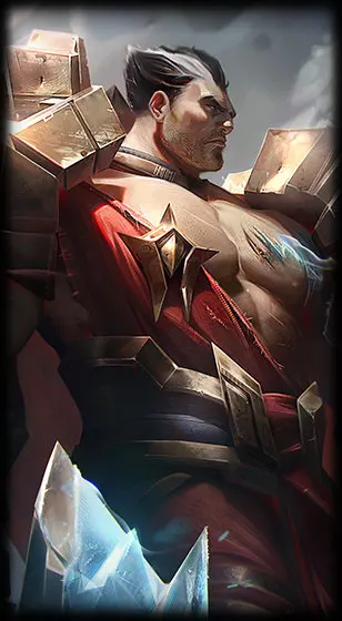 Prestige Triumphant General Darius — Darius skin splash art