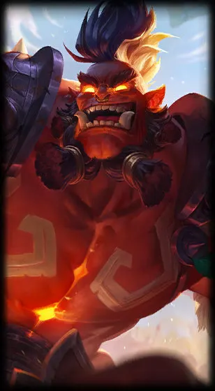 Rageborn Mundo — Dr. Mundo skin splash art