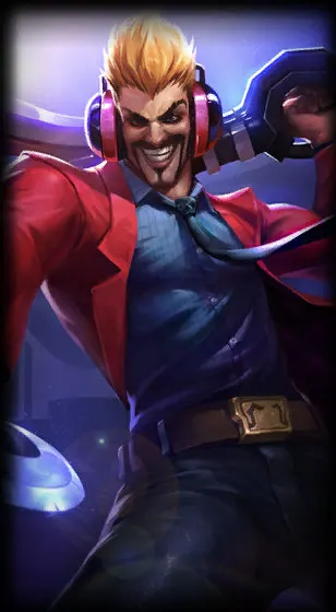 Primetime Draven — Draven skin splash art