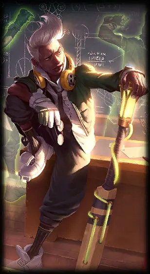 Academy Ekko — Ekko skin splash art
