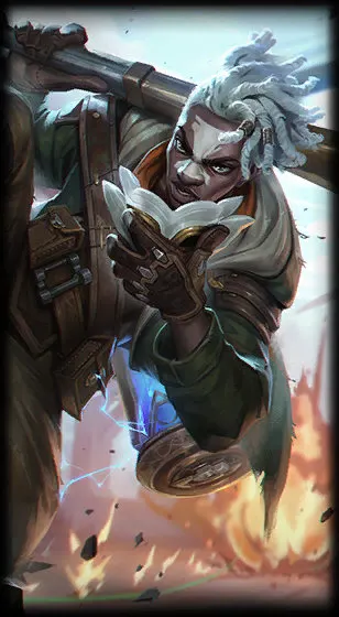 Arcane Firelight Ekko — Ekko skin