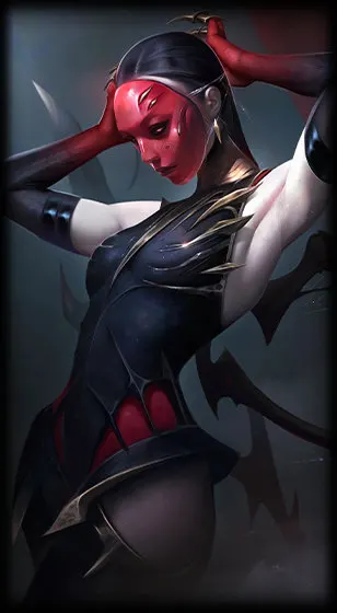 Masque of the Black Rose Elise — Elise skin splash art