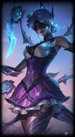 Withered Rose Elise — Elise skin splash art
