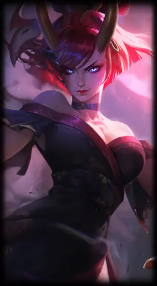 Blood Moon Evelynn — Evelynn skin splash art