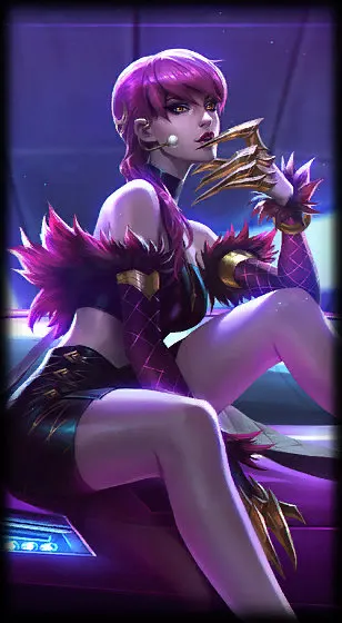 K/DA Evelynn — Evelynn skin splash art