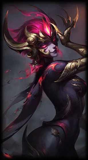Nightbringer Evelynn — Evelynn skin splash art