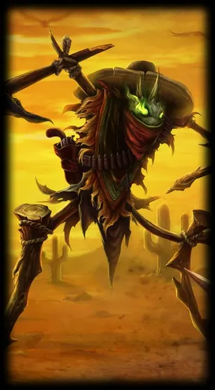 Bandito Fiddlesticks — Fiddlesticks skin splash art