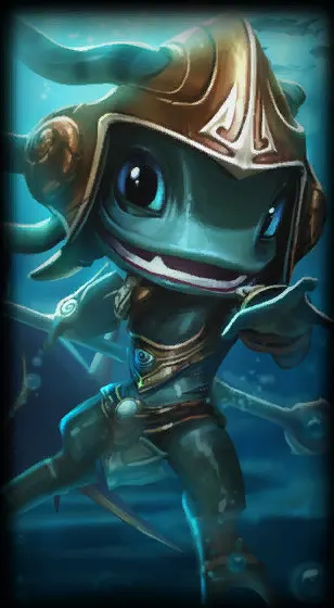 Atlantean Fizz — Fizz skin splash art