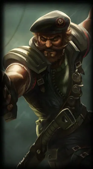 Special Forces Gangplank — Gangplank skin splash art