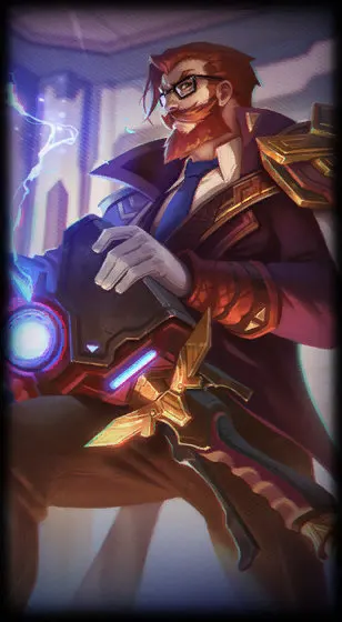 Battle Professor Graves — Graves skin splash art