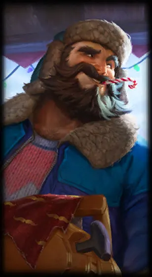 Snow Day Graves — Graves skin splash art