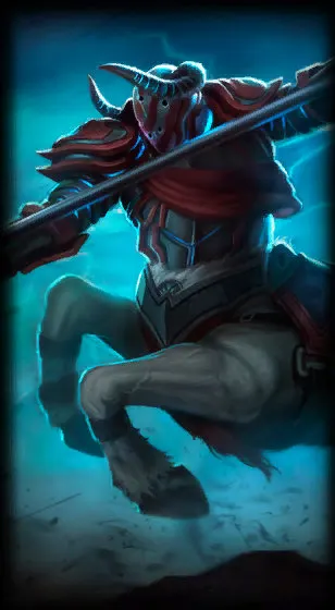 Blood Knight Hecarim — Hecarim skin splash art