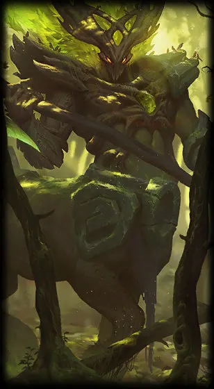 Elderwood Hecarim — Hecarim skin splash art