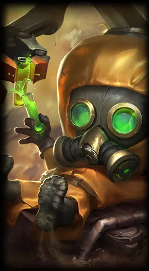 Hazmat Heimerdinger — Heimerdinger skin splash art