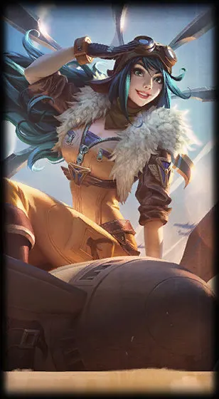 Aviator Irelia — Irelia skin splash art