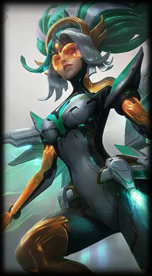 Cyber Halo Janna — Janna skin splash art