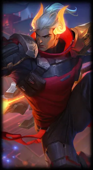 Lunar Beast Jarvan IV — Jarvan IV skin splash art