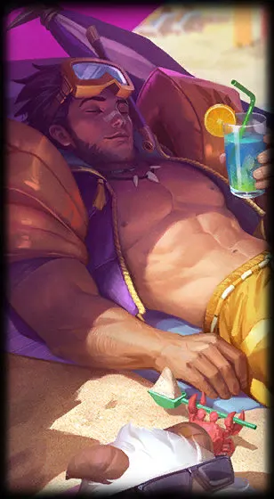 Pool Party Jarvan IV — Jarvan IV skin splash art