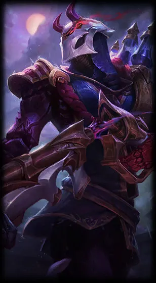 Blood Moon Jhin — Jhin skin splash art