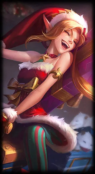 Ambitious Elf Jinx — Jinx skin splash art