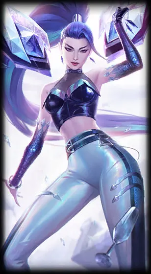 K/DA ALL OUT Kai’Sa — Kai'Sa skin splash art