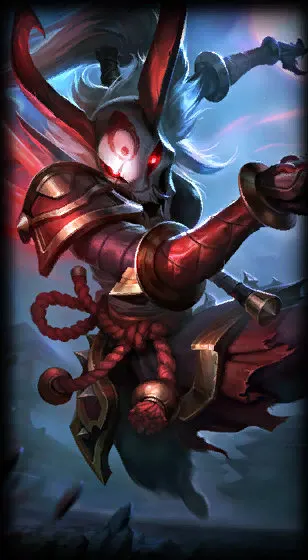 Blood Moon Kalista — Kalista skin splash art