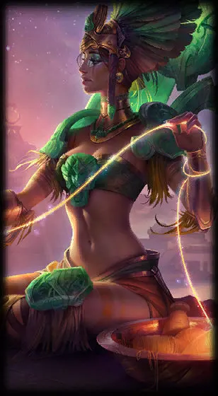 Sun Goddess Karma — Karma skin splash art