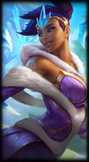 Winter Wonder Karma — Karma skin splash art