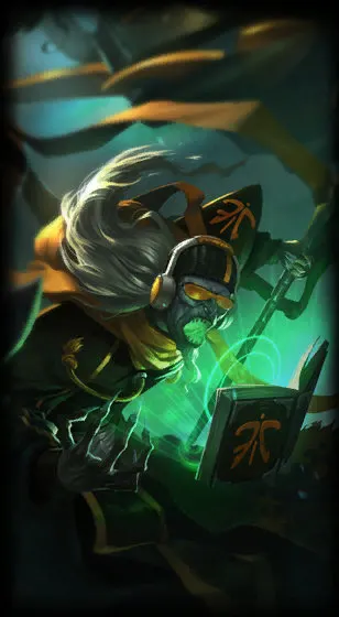 Fnatic Karthus — Karthus skin splash art