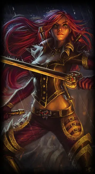 High Command Katarina — Katarina skin splash art